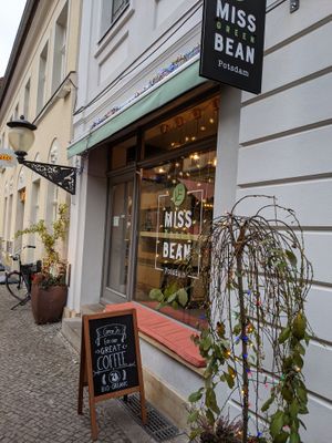 view from outside at Miss Green Bean in Potsdam