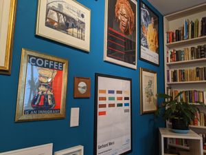 inside at Miss Green Bean in Potsdam