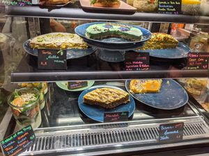 many cakes, but none of them vegan! at Miss Green Bean in Potsdam