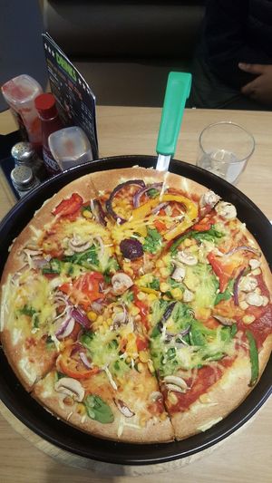 Vegan Cheese (Violife) at Pizza Hut in Birmingham