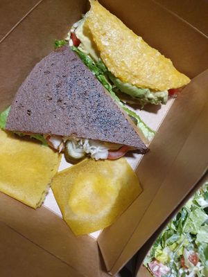 Raw sampler at Peña Pachamama in San Francisco