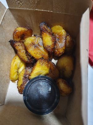 Plantains at Peña Pachamama in San Francisco