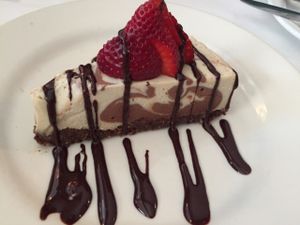 cheese cake at Peña Pachamama in San Francisco