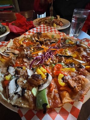 Pizza  at Peña Pachamama in San Francisco