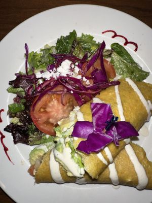 Raw corn tacos   at Peña Pachamama in San Francisco