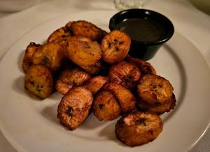 Plantains at Peña Pachamama in San Francisco