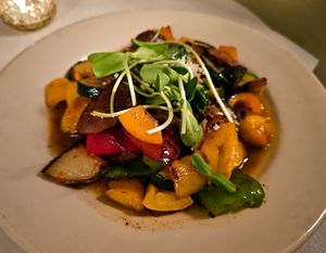 Bolivian Pique Macho - Organic Plant Based Veggie Grill at Peña Pachamama in San Francisco