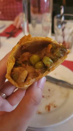 Empanada at Peña Pachamama in San Francisco