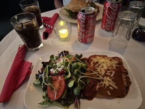 Lasagna at Peña Pachamama in San Francisco