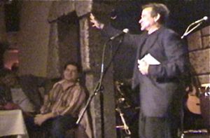 Robin Williams takes to the stage at Peña Pachamama at Peña Pachamama in San Francisco