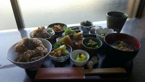 Lunch at Kishin Natural Vegetarian in Ise