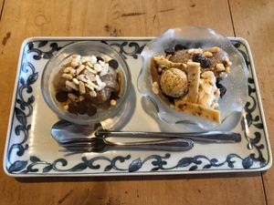 Dessert at Kishin Natural Vegetarian in Ise