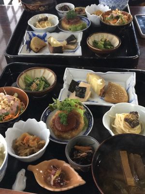 The daily special at Kishin Natural Vegetarian in Ise