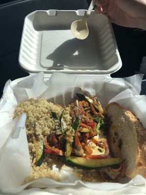 Veggie stir fry  at NRG  in Nassau