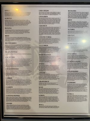 Benefit board at NRG  in Nassau