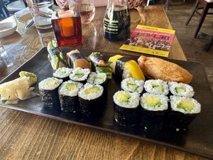Chef’s Vegetarian Platter  at Kyatchi in Minneapolis