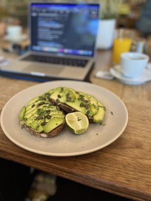 Avocado Toast 🥑   at Federal Cafe in Barcelona