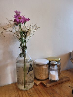 pretty decor at La Panetteria in Lima