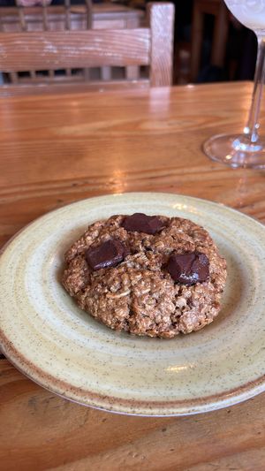 They also had this vegan cookie, really good   at La Panetteria in Lima
