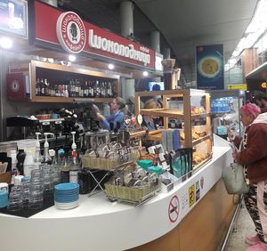 There are more than one Cafe Shokoladnitsas at the airport.  at SVO - Shokoladnitsa  Шоколадница - TD in Moscow