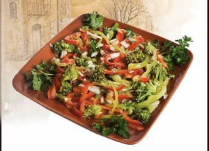 Salad at Hin Zangezur Pandok in Yerevan