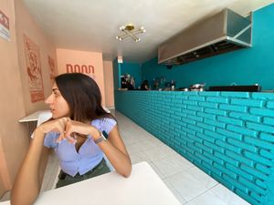 Dining at Naan in Mexico City