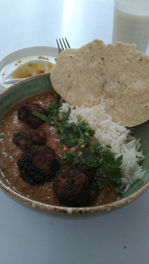 Mutter sooooo good! at Naan in Mexico City