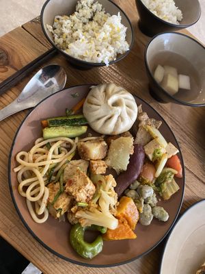 Our trial -everything delicious   at Veggie Ark 素方舟 - Sù Fāng Zhōu in Dali