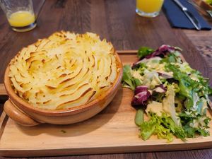 Shepherd's pie  at Green House  in Brussels