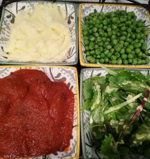 Quinoa meatballs at Green House  in Brussels