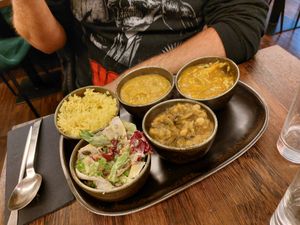 Indian Thali at Green House  in Brussels