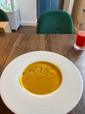 lentil soup   at Green House  in Brussels