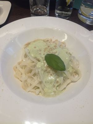 Pâtes pesto at Green House  in Brussels
