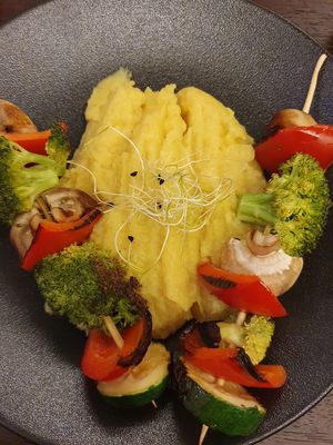 Veggie mousse - good but nothing special at Green House  in Brussels