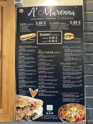   at A'Marenna in Sorrento