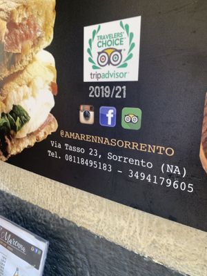   at A'Marenna in Sorrento