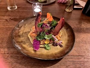 Roasted pumpkin at The Artisan in Zurich