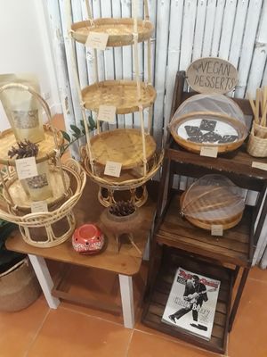 Granola and stuff for sale at Cafe Coco Hut in Chiang Mai