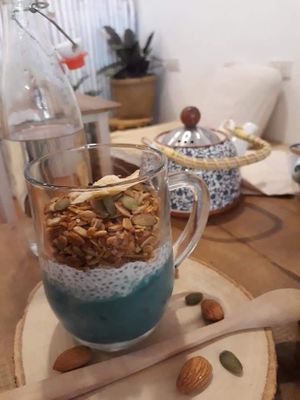 Chia pudding at Cafe Coco Hut in Chiang Mai