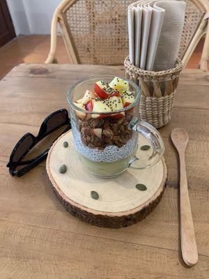 One of the Chia Puddings at Cafe Coco Hut in Chiang Mai