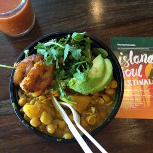 so filling and good! at One Love Vegetarian in Toronto