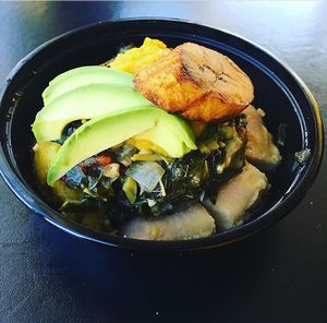 Callaloo at One Love Vegetarian in Toronto