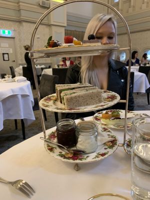 Gluten free vegan high tea at The Tea Room in Sydney