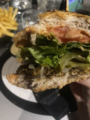 Vegan burger  at VIKI BURGER in Koper