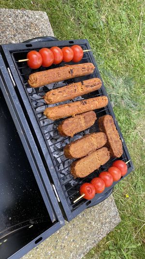 Saucisses et ribs   at The Vegan Butcher's Choice in Brussels