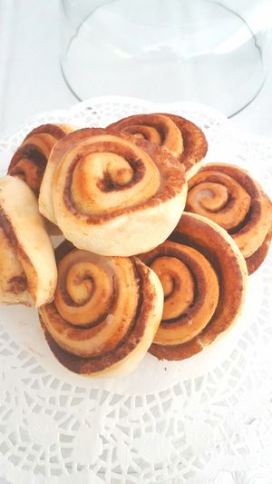 Vegan cinnamon buns at Vegan Comfort in Auckland