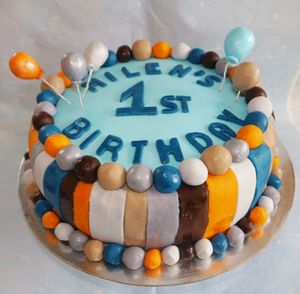 Chocolate vanilla cake at Vegan Comfort in Auckland