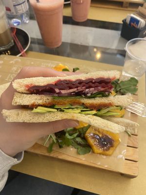 Vegan Mumbo Sandwich   at Cuore Fresco in Catania