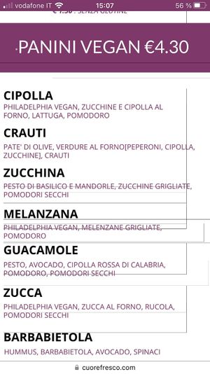   at Cuore Fresco in Catania