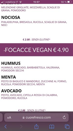   at Cuore Fresco in Catania